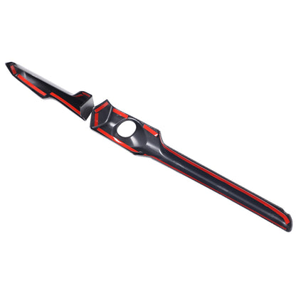 ABS Carbon Fiber Steering Wheel Side Dashboard Trim For Corvette C8 2026+ US 15