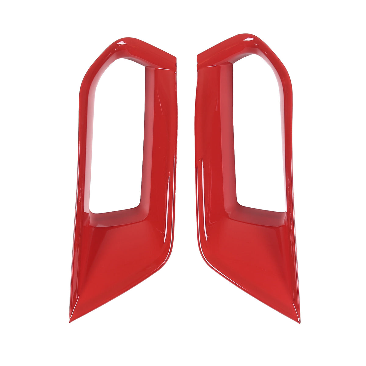 Red Front Lower Grille Air Inlet Intake Radiator Vent Trim For Corvette C7 US 14