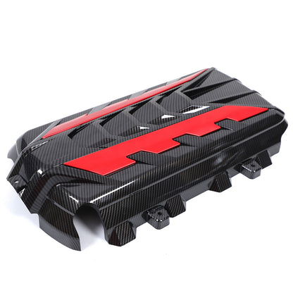 Engine Bay Panel Cover Trim in Edge Blue/Red/Black For Corvette Coupe C8 2020-26 - Styles 1-5 50