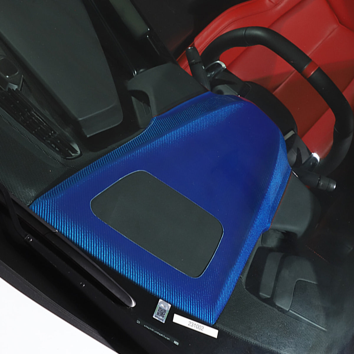 Blue Real Carbon Fiber Full Interior Set Decor Trim Kit for Corvette C8 20-25 - Variants 1-5 55