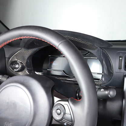 Dry Carbon Fiber Tachometer Frame Cover Trim Fit For GR86 ZD8 BRZ STI 2022-2023 8