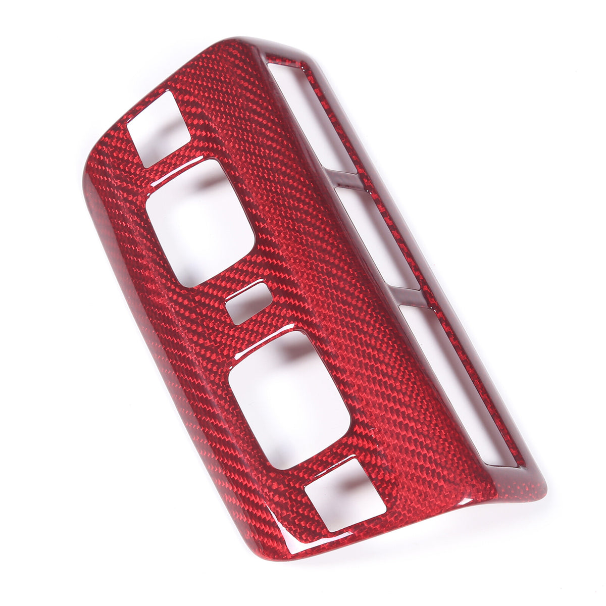 Red Real Carbon Fiber Interior Trim for Corvette C8 20-25 52