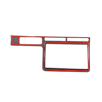 Real Carbon Fiber GPS Navigation Screen Frame Cover For 08-16 R35 GTR 8