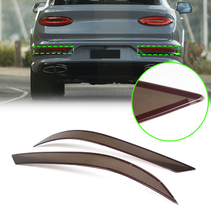 Smoked Rear Tail & Fog Light Blackout Taillight Cover For Bentley Bentayga 21-23 8