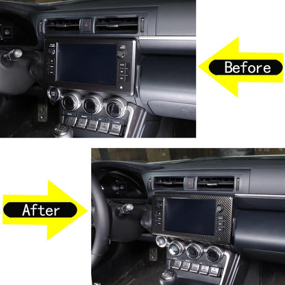 ABS Carbon Fiber Interior Center Console Trim Set Fits For GR86/BRZ 2022-2025 US - Variants 1-5 39