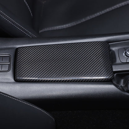 Real Carbon Fiber Armrest Console Box Cover Trim For Mazda MX-5 Miata 16-24 US 5