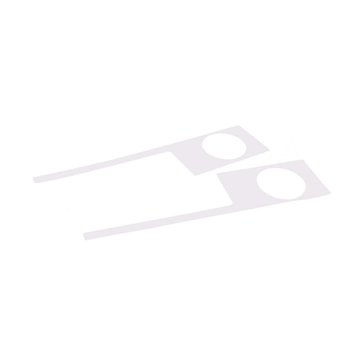 Steel Front Fog Light Decorative Cover Trim For Hummer H2 2003-09 7