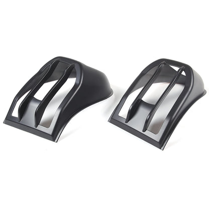 Matte Front Rear Headlight Tail Light Cover Trim Set For 07-20 Toyota FJ Cruiser 10