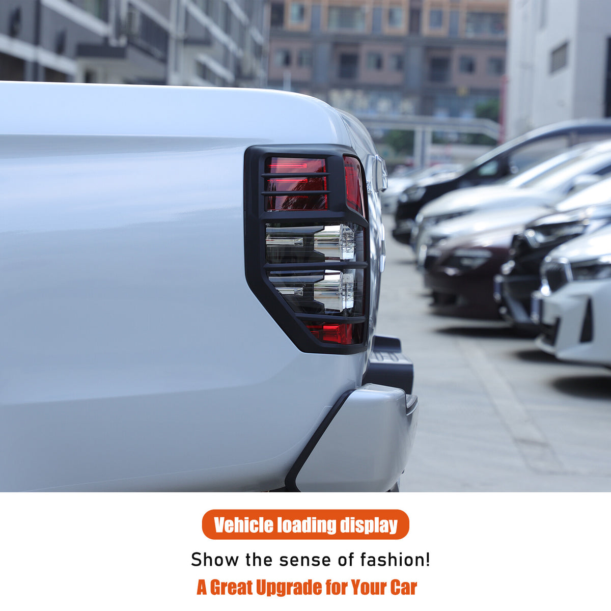 Matte Black Tail Lamp Lights Cover For Mitsubishi L200 Triton MR 2019-23 19