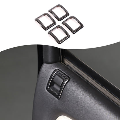 ABS Carbon Fiber Interior Decor Trim Cover For Cadillac Escalade 2007-14 3