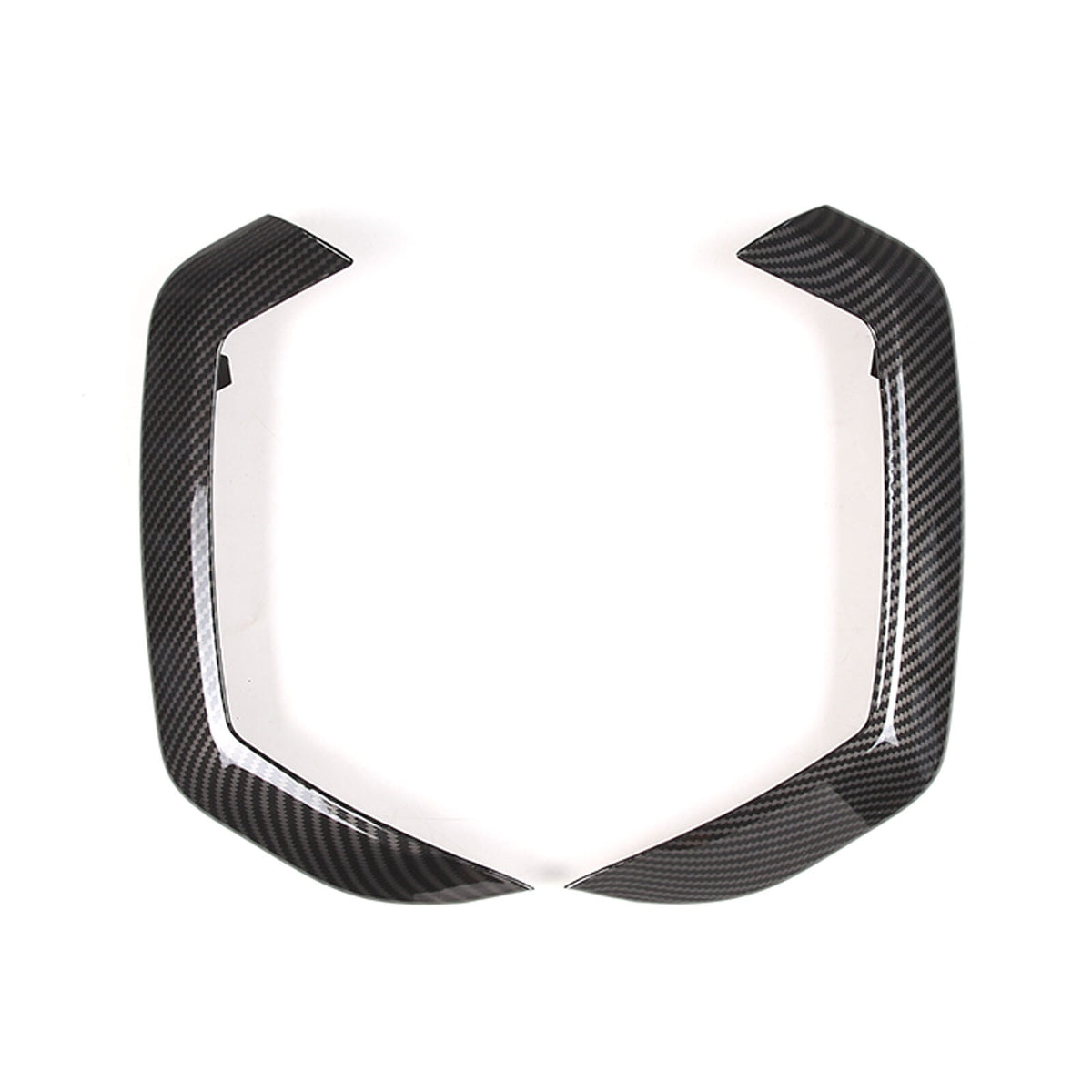 ABS Carbon Interior Rear Air Vent Cover Trim Set For Range Rover Sport 23-24 13
