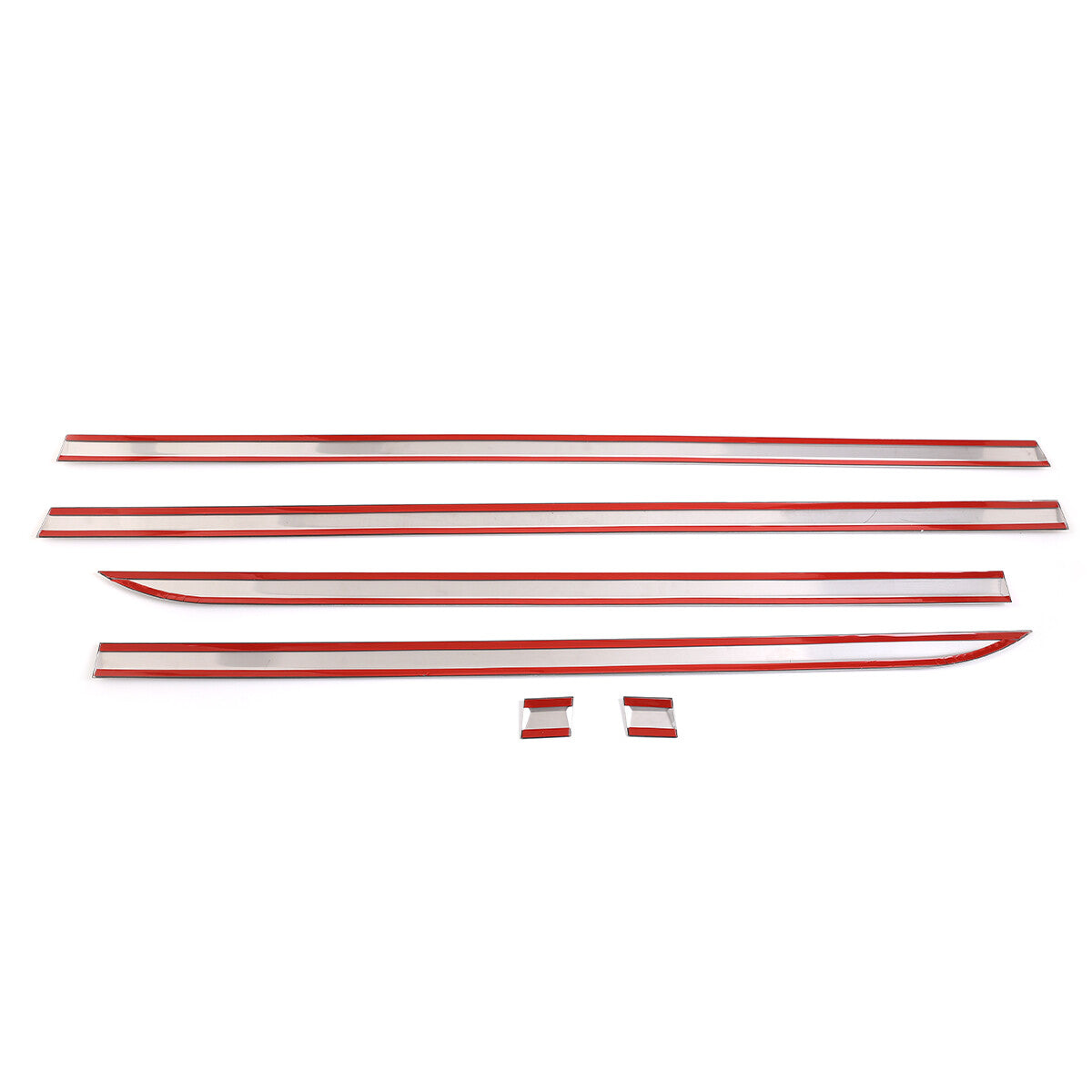Chrome Side Body Door Protect Trim Stainless Steel for Toyota Tundra 2014-2021 4