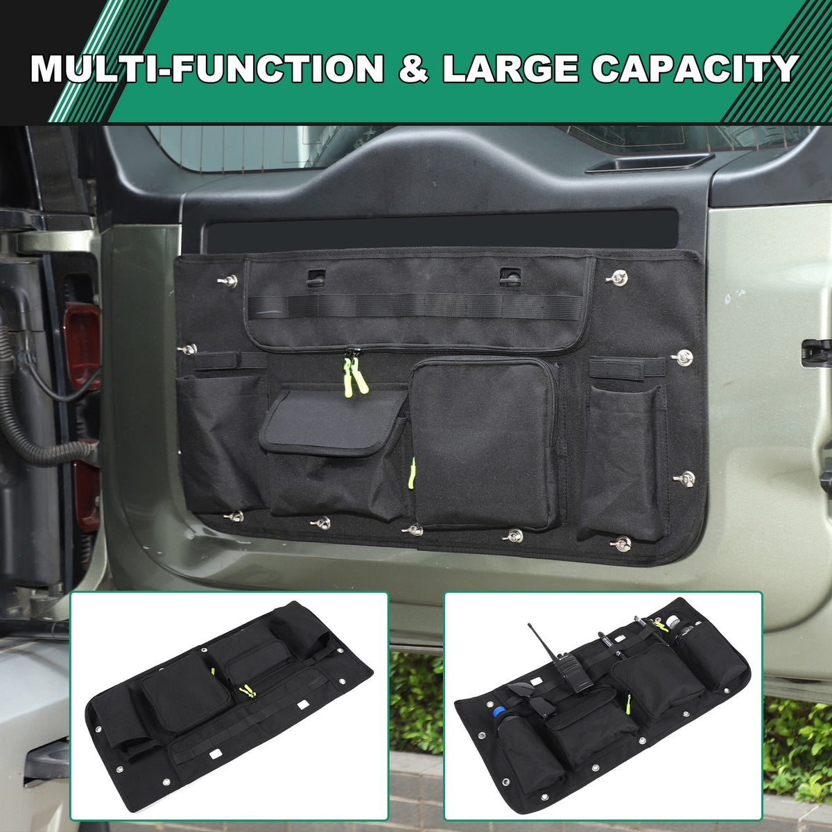 Tailgate Hanging Storage Bag Tray For Land Rover Defender L663 2020+ 18