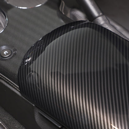 Carbon Fiber ABS Center Console Armrest Box Cover For Corvette C6 2005-2013 5