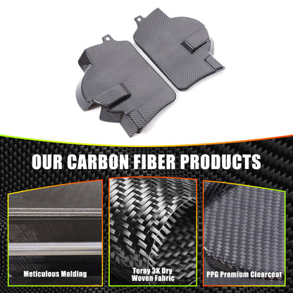 Real Carbon Fiber Front Strut/Shock Tower Cover For Corvette C8 2020-2026 17