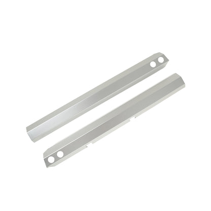 Aluminum Alloy Silver Engine Shroud Side Cover trim For Corvette C8 2020-2026 8