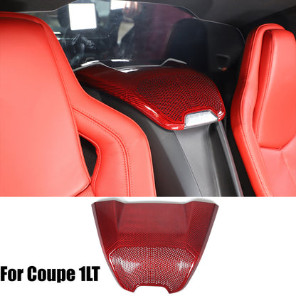 Red Real Carbon Fiber Full Interior Set Decor Trim Kit for Corvette C8 20-25 - Styles 56-60 51
