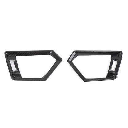 Real Carbon Fiber Side Air Vent Outlet Trim For BMW 3 Series G20 G21 20-22 19