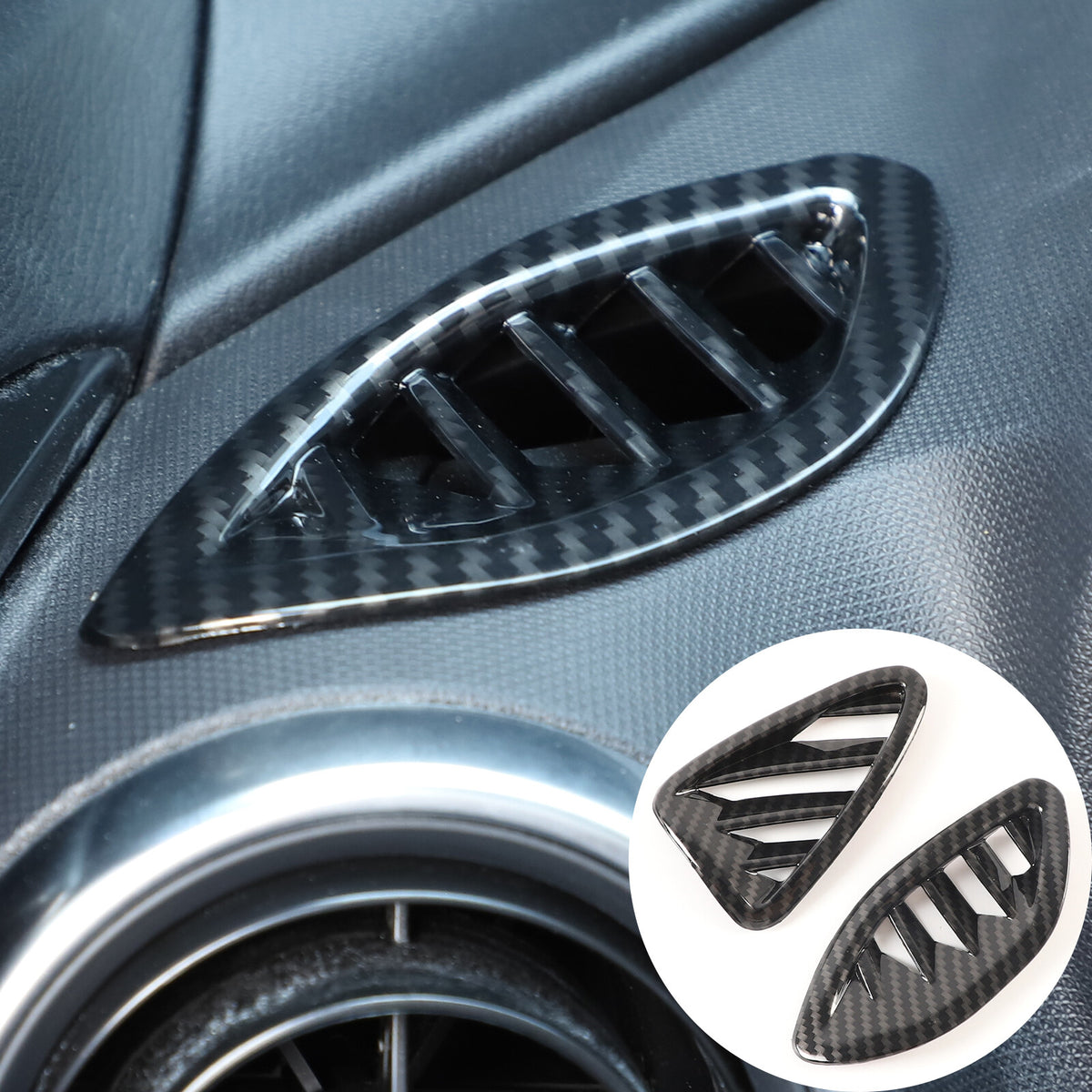 ABS Carbon Interior Set Panel Decor Cover Trim Kit For Mazda Miata MX5 MX-5 16+ 2