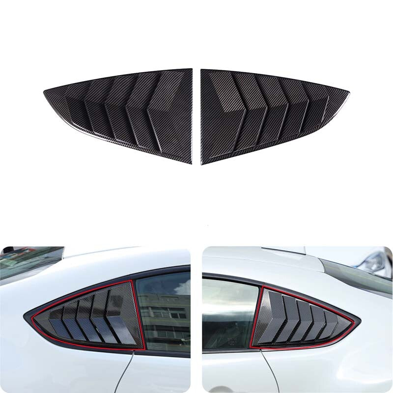 For Toyota 86/Subaru BRZ 2022+ Carbon look Side Vent Window Scoop Louver Trim US 1