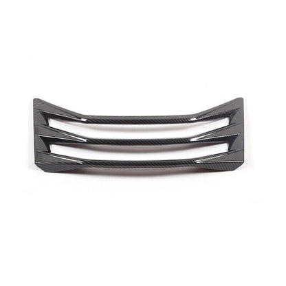 ABS Carbon Rear Hood Scoop Air Vent Cover Trim For Corvette C8 Convertible 20+ 3