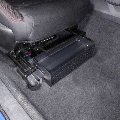 Aluminum Passenger Seat Under-Seat Storage Basket For Subaru WRX VB 2022+ 1