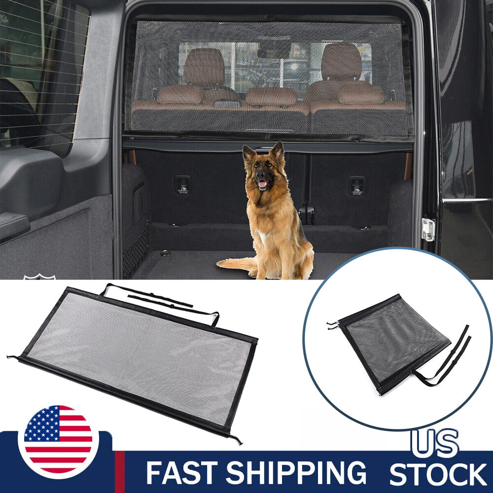 Car Trunk Safety Pet Isolation Compartment Net For Mercede Benz G Class 19-22 US 1