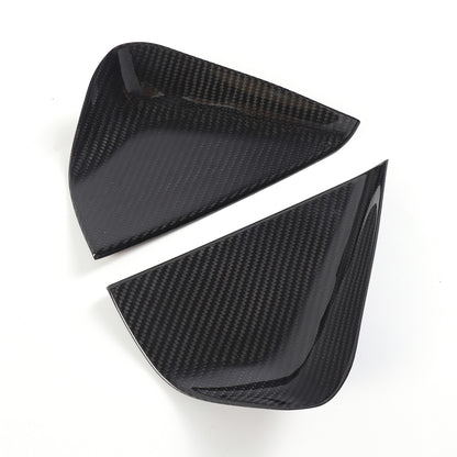 Real Carbon Fiber Dashboard Anti-collision Door Trim For Corvette C8 20-26 US 13