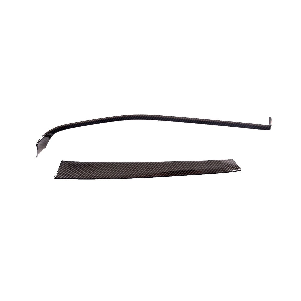 ABS Carbon Fiber Air Conditioning Side Panel Trim For Corvette C8 2020-25 5