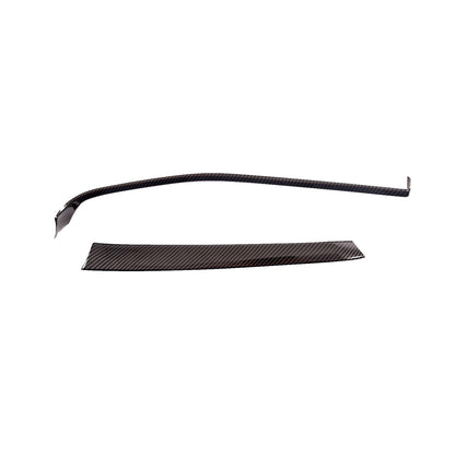 ABS Carbon Fiber Air Conditioning Side Panel Trim For Corvette C8 2020-25 5