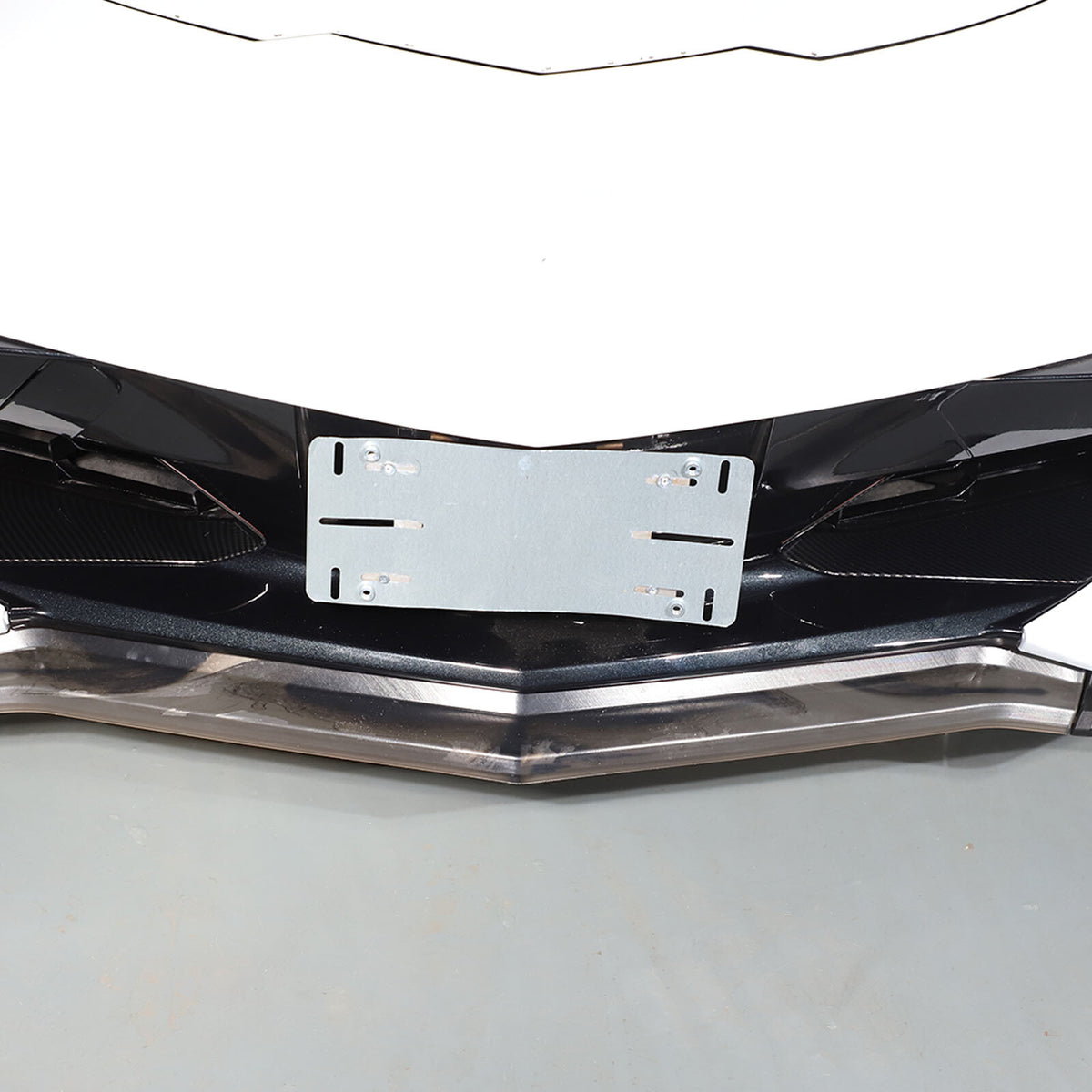 ABS Carbon Front Side Air Intake Vent Grille Cover Trim For Corvette C8 20+ 7