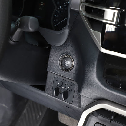 ABS Carbon Fiber Interior Set Cover Trim Kit For Toyota Tundra Sequoia SR 22+ - Styles 1-5 20
