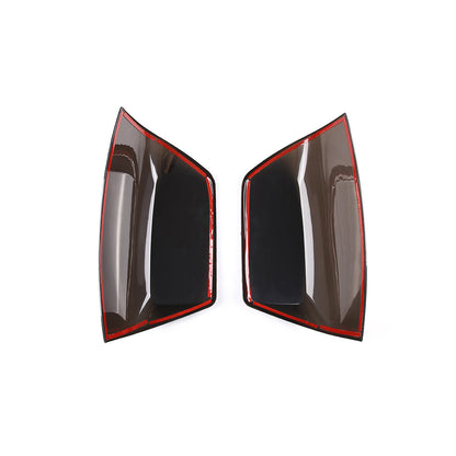Smoked Black Rear Tail Light Lamp Guard Cover Trim For Toyota Tundra 2014-2021 7