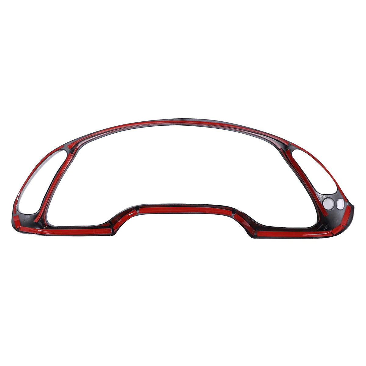 ABS Piano Black Interior Dashboard Frame Trim Cover For Corvette C5 1998-04 US 21