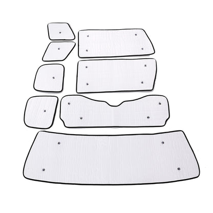 8pcs Full Window Sunshade UV Protection Visor For Toyota FJ Cruiser 2007-2021 10