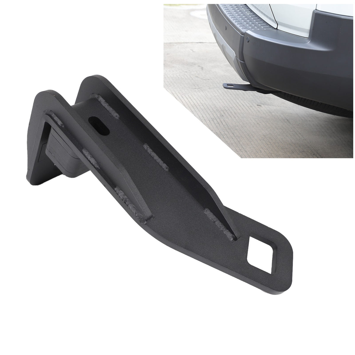 Steel Rear Bumper Right Bottom Tow Hook For Toyota Land Cruiser Prado LC250 24+ 18