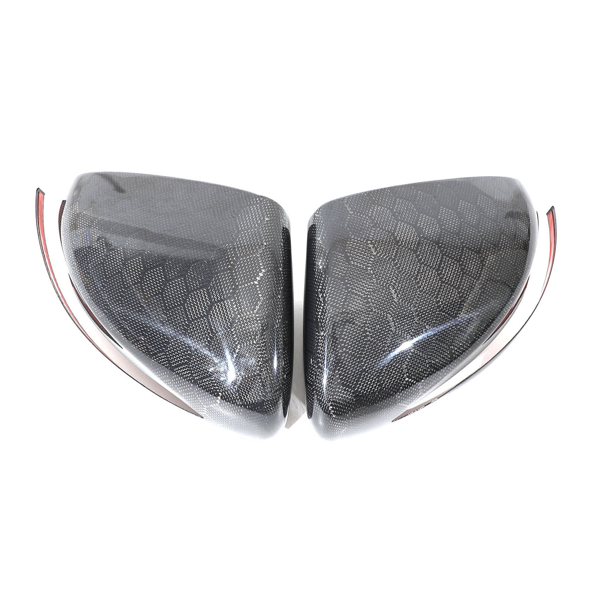 Honeycomb Real Carbon Fiber Rear View Mirror Cover Trim For Benz G500 G63 19-23 16