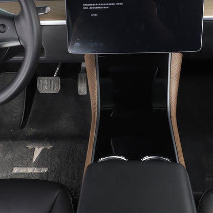 ABS Grain Inner Center control side trim For Tesla Model 3 2017-2020 12