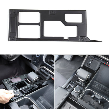 Matte Black ABS Interior Decoration Cover Trim Kit For Toyota Tundra 2022-26 US - Variants 16-20 44