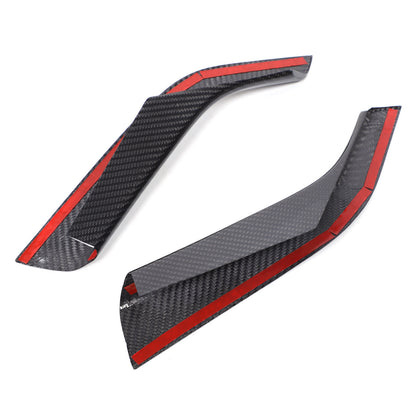 Real Carbon Fiber Side Gear Shift Box Cover Trim For Subaru WRX STI VB 2022-2024 12