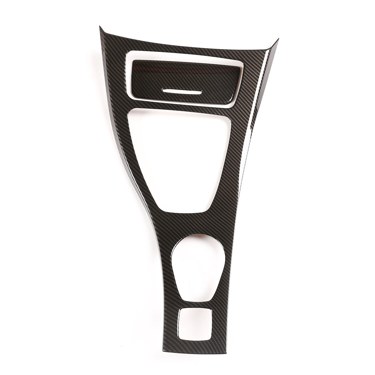 ABS Carbon Fiber Center Console Panel Trim For BMW 3 Series Convertible 07-12 US 1