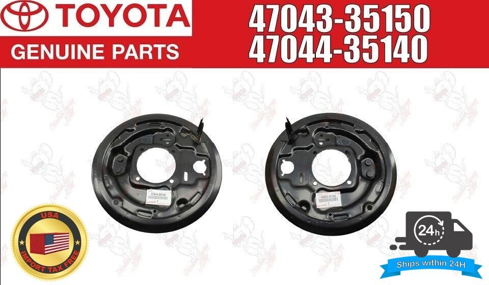 Toyota Genuine T100 Pickup Brake Backing Plate Rear RH & LH SET OEM 1