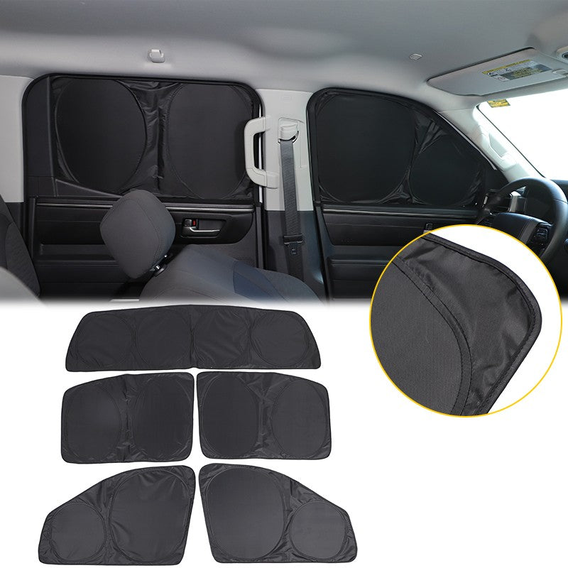 Car Full Window Sunshade Cover Shades Sun Visor For Toyota Tundra 2022+ US 2