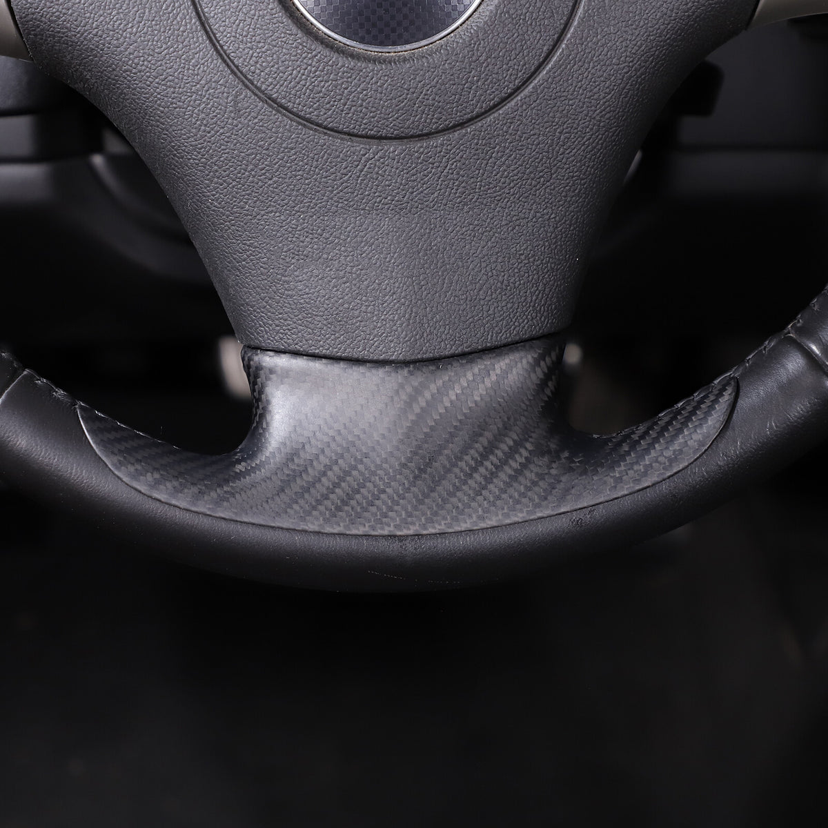 Matte Dry Real Carbon Fiber Center Console Trim Cover For Corvette C6 2005-13 55