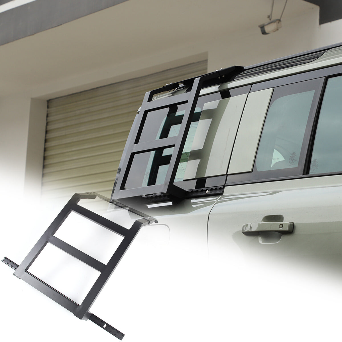 Back Rear Roof Ladder Tailgate Driver Side Rack For Land Rover Defender 20-24 7