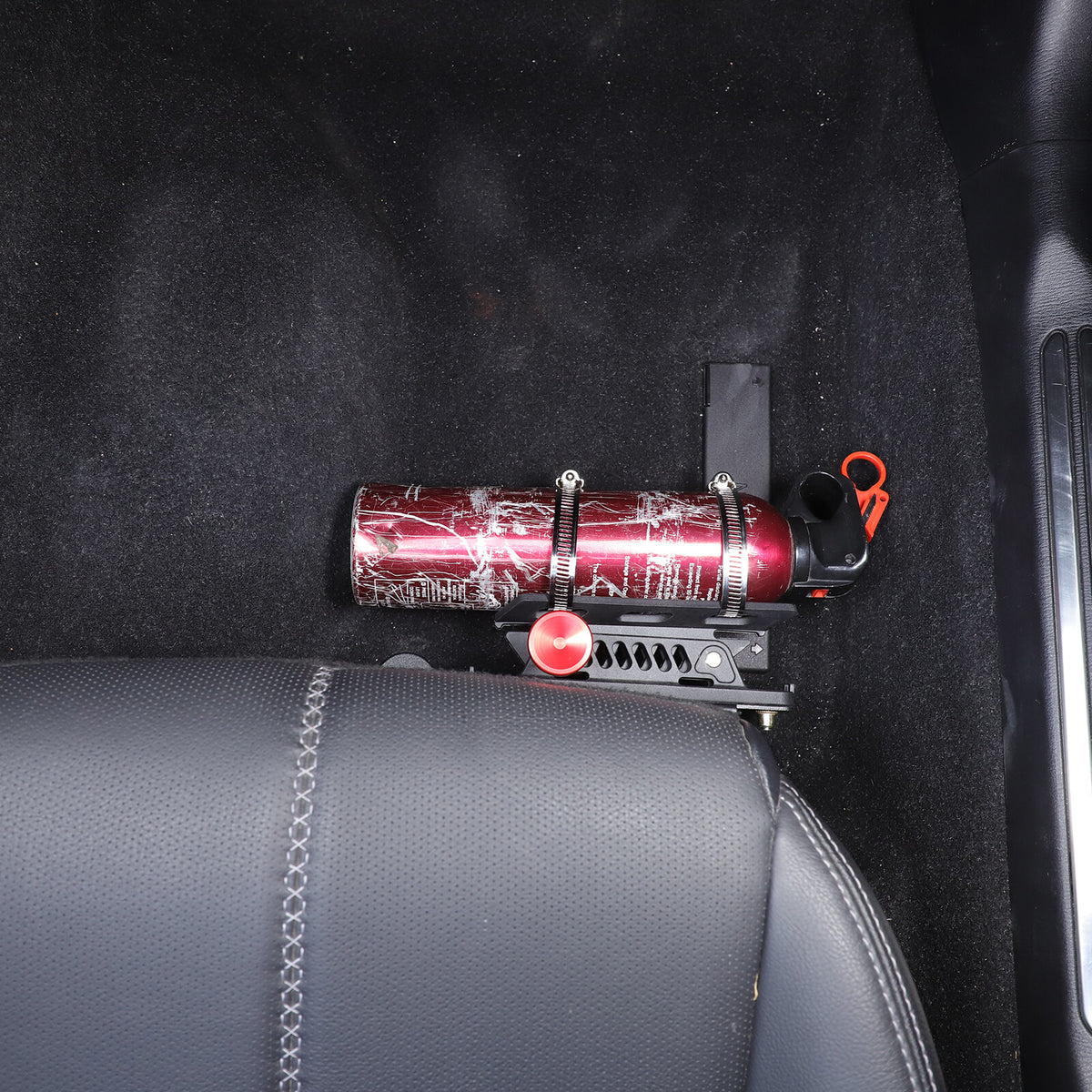 Adjustable Black Car Fire Extinguisher Mount Bracket For Mazda MX-5 Miata 16-23 19