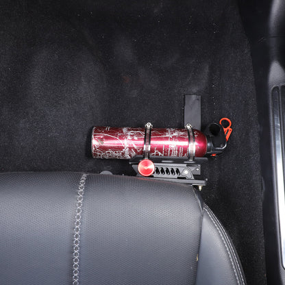Adjustable Black Car Fire Extinguisher Mount Bracket For Mazda MX-5 Miata 16-23 19
