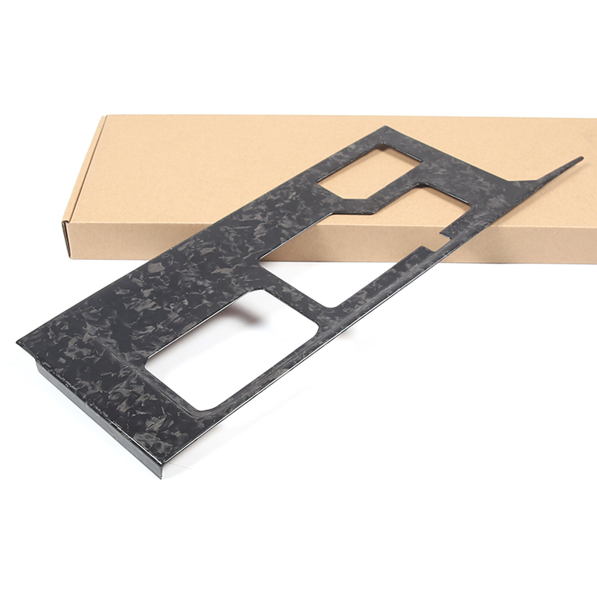 Forged Carbon Fiber Center Console Gear Shift Panel trim for Toyota Tundra 22-26 6