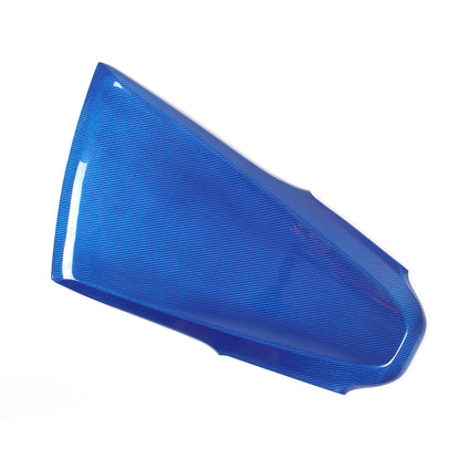 Blue Real Carbon Fiber Dashboard Instrument Upper Panel Cover for Corvette C8 20 6