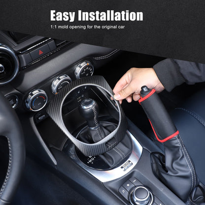 Matte Real Dry Carbon Fiber Interior Full Trim For Mazda MX-5 Miata 2016-2026 36